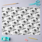 Voetbal tissuepapier (Craft)