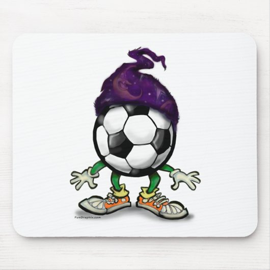 Voetbal Tovenaar Muismat (Voorkant)