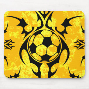 voetbal. tribale. muismat