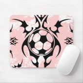 voetbal. tribale. muismat (Met muis)