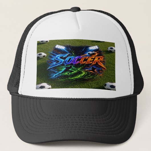 Voetbal Trucker Pet (Voorkant)