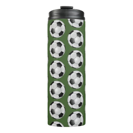 Voetbal Tumbler Thermosbeker (Voorkant)