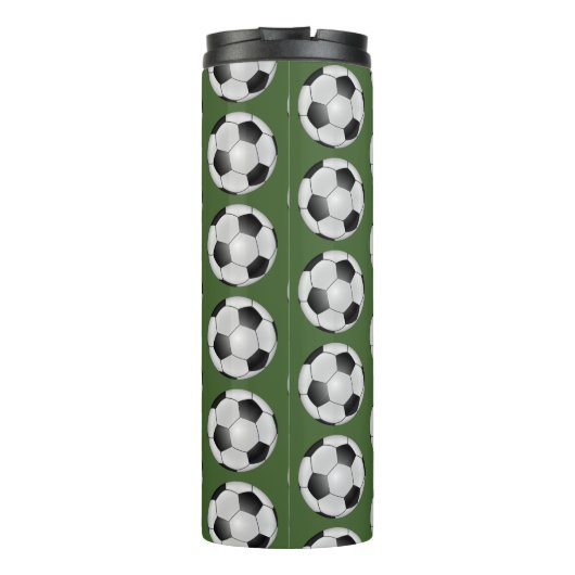 Voetbal Tumbler Thermosbeker (Achterkant)