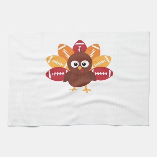Voetbal Turkije Grappige Thanksgiving Oversized T- Theedoek (Horizontaal)