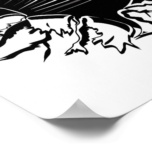 Voetbal uit poster (Hoek)