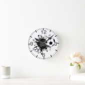 Voetbal uit ronde klok (Huis)