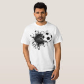 voetbal uit t-shirt (Voorkant volledig)