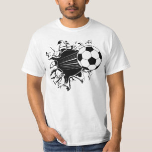 voetbal uit t-shirt