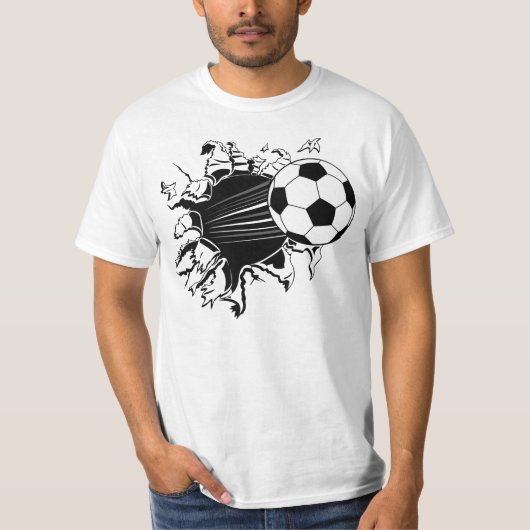 voetbal uit t-shirt (Voorkant)