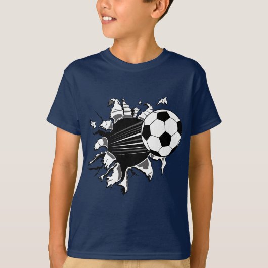 voetbal uit t-shirt (Voorkant)