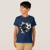 voetbal uit t-shirt (Voorkant volledig)