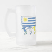 Voetbal Uruguay Matglas Bierpul (Links)