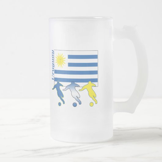 Voetbal Uruguay Matglas Bierpul (Rechts)