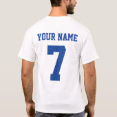 Voetbal Usa 2026 T-shirt (Achterkant)