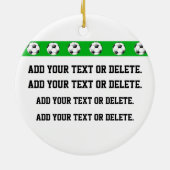 Voetbal - Uw Ornament - SRF (Achterkant)