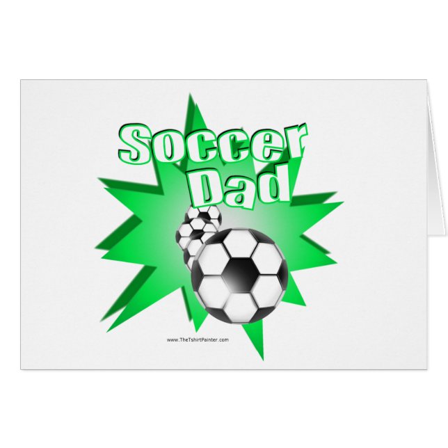 Voetbal Vader (Voorkant Horizontaal)