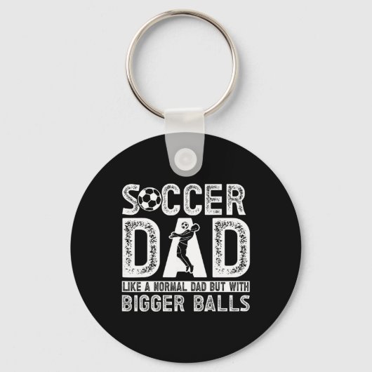 Voetbal vader _11 sleutelhanger (Voorkant)