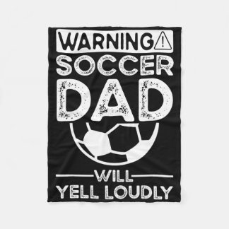 Voetbal vader _7 fleece deken