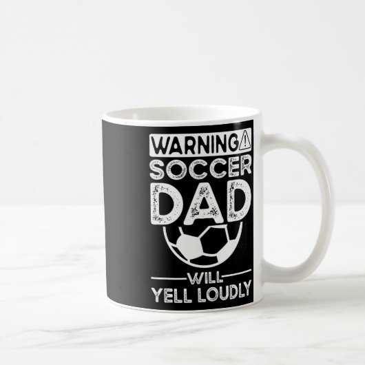 Voetbal Vader _7 Koffiemok (Rechts)