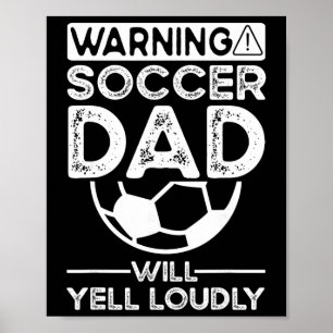 Voetbal Vader _7 Poster