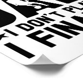 Voetbal vader _9 poster (Hoek)