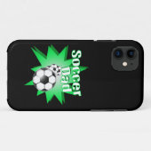 Voetbal Vader Case-Mate iPhone Case (Achterkant (horizontaal))