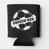 Voetbal vader Gezinsteam speler Sport Lover Blikjeskoeler (Achterkant)