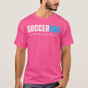 Voetbal vader grappig schattig grappig vintage jon t-shirt