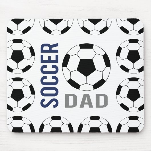 Voetbal Vader Muismat (Voorkant)