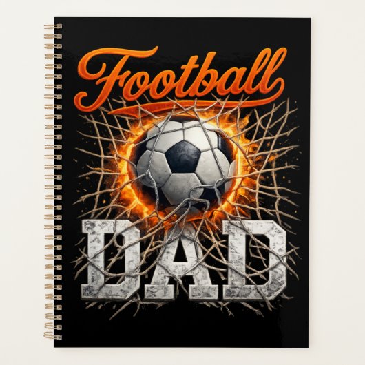 voetbal vader planner (Voorkant)