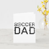 Voetbal Vader Speler Pappie Vader 1 Kaart (Gele Bloem)