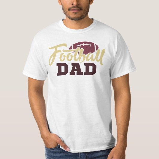 Voetbal Vader T-shirt (Voorkant)