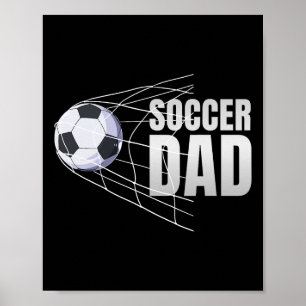 Voetbal Vader Voetbal Sport Voetballer Voetbalspel Poster