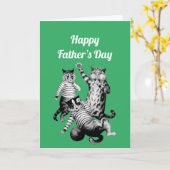 Voetbal Vaderdag Kaart (Gele Bloem)