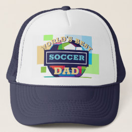 Voetbal vaderdag sport trucker pet