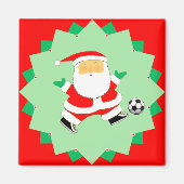 Voetbal Vakantie Gift Stocking Stuffers Magneet (Voorkant)
