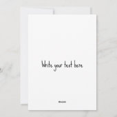 Voetbal Valentijn Foto Modern Fun Feestdagenkaart (Achterkant)