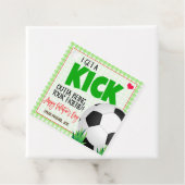 Voetbal Valentijn Gift Label (In situ)