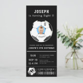 Voetbal van de Aangepaste foto van Voetbal Kaart (Staand voorkant)