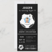 Voetbal van de Aangepaste foto van Voetbal Kaart (Voorkant)