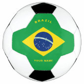 Voetbal van de Braziliaanse vlag (Voorkant)