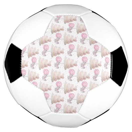 Voetbal van de bruiloft (Gedraaid)
