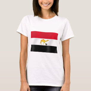 Voetbal van de Egyptische woestijnkameel T-shirt