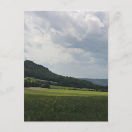 Voetbal van de Zuid-Downs Ridpool Briefkaart