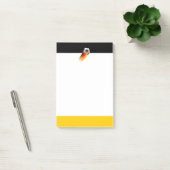 Voetbal van Duitsland op vlag Post-it® Notes (Kantoor)