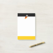 Voetbal van Duitsland op vlag Post-it® Notes (Op bureau)