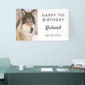 Voetbal van het feest spandoek (Beurs)