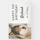 Voetbal van het feest spandoek (Verticaal)