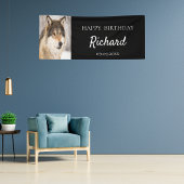 Voetbal van het feest spandoek