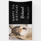 Voetbal van het feest spandoek (Verticaal)